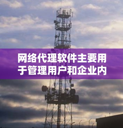 网络代理软件主要用于管理用户和企业内的设备，以确保网络的安全和稳定。以下是关于网络代理软件的详细分析