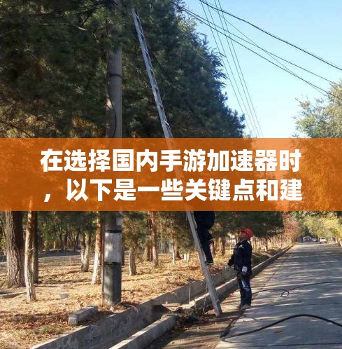 在选择国内手游加速器时,以下是一些关键点和建议 在选择国内手游加速器时,以下是一些关键点和建议