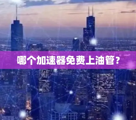 哪个加速器免费上油管? 哪个加速器免费上油管?