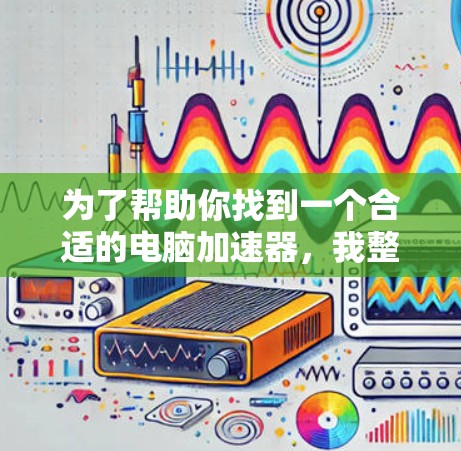为了帮助你找到一个合适的电脑加速器,我整理了以下步骤和建议 为了帮助你找到一个合适的电脑加速器,我整理了以下步骤和建议