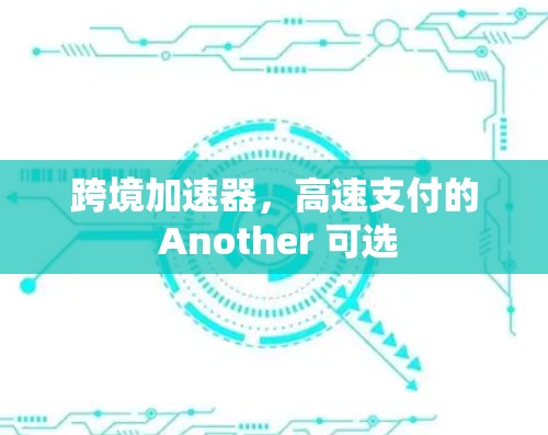 跨境加速器,高速支付的 Another 可选 跨境加速器,高速支付的 Another 可选