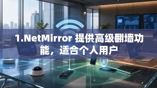 1.NetMirror 提供高级翻墙功能,适合个人用户 1.NetMirror 提供高级翻墙功能,适合个人用户
