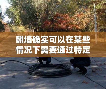 翻墙确实可以在某些情况下需要通过特定的设置或配置来使用软件。以下是具体分析 翻墙确实可以在某些情况下需要通过特定的设置或配置来使用软件。以下是具体分析