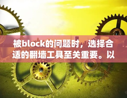 被block的问题时,选择合适的翻墙工具至关重要。以下是对Fury与NetNets的详细分析和建议 被block的问题时,选择合适的翻墙工具至关重要。以下是对Fury与NetNets的详细分析和建议