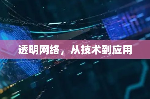 透明网络,从技术到应用 透明网络,从技术到应用