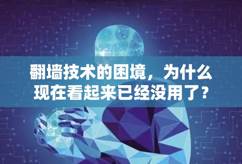 翻墙技术的困境,为什么现在看起来已经没用了? 翻墙技术的困境,为什么现在看起来已经没用了?