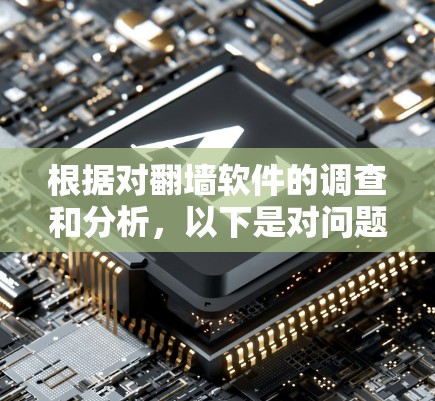 根据对翻墙软件的调查和分析,以下是对问题的逐步解释和答案 根据对翻墙软件的调查和分析,以下是对问题的逐步解释和答案