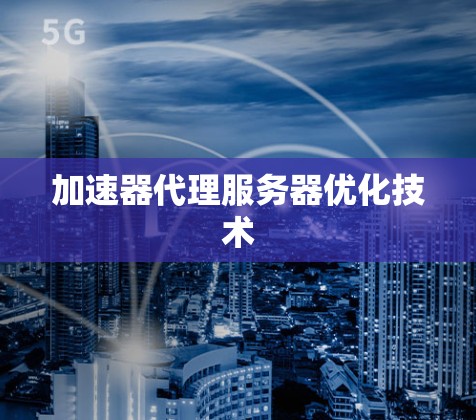 加速器代理服务器优化技术
