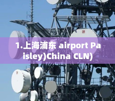 1.上海浦东 airport Paisley)China CLN)