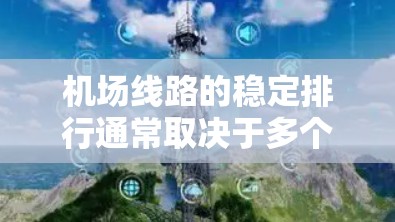 机场线路的稳定排行通常取决于多个因素,包括机场的运营效率、游客体验、基础设施、安全性等。以下是一些常见的评价指标 机场线路的稳定排行通常取决于多个因素,包括机场的运营效率、游客体验、基础设施、安全性等。以下是一些常见的评价指标