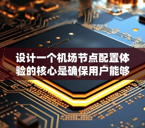 设计一个机场节点配置体验的核心是确保用户能够轻松、高效地管理机场系统中的各个节点。以下是一个详细的步骤指南，帮助你构建一个全面且友好的体验