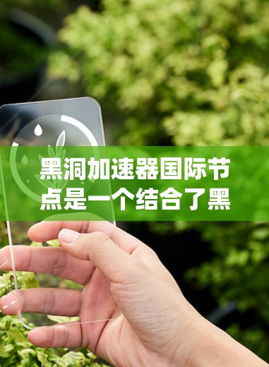 黑洞加速器国际节点是一个结合了黑洞物理原理和全球网络技术的系统,旨在通过快速的信息传播来支持各种应用。以下是对其的详细解释 黑洞加速器国际节点是一个结合了黑洞物理原理和全球网络技术的系统,旨在通过快速的信息传播来支持各种应用。以下是对其的详细解释