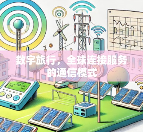 数字旅行,全球连接服务的通信模式 数字旅行,全球连接服务的通信模式