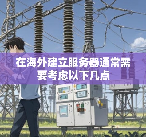 在海外建立服务器通常需要考虑以下几点 在海外建立服务器通常需要考虑以下几点