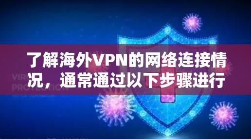 了解海外VPN的网络连接情况,通常通过以下步骤进行