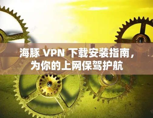 海豚 VPN 下载安装指南,为你的上网保驾护航