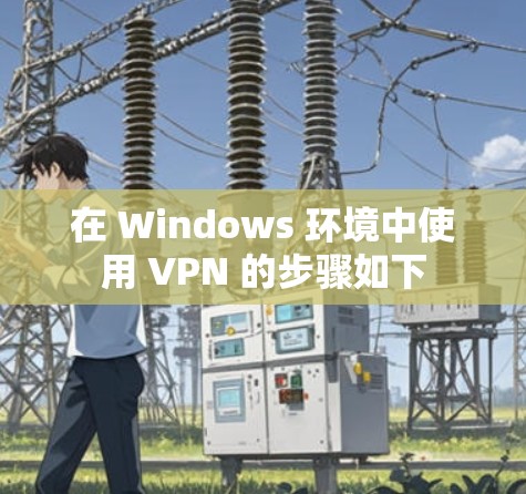 在 Windows 环境中使用 VPN 的步骤如下