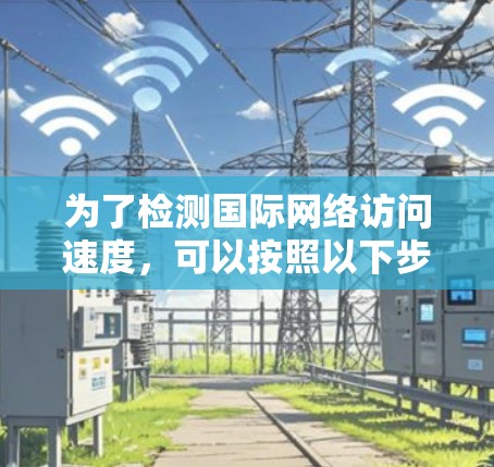 为了检测国际网络访问速度,可以按照以下步骤进行