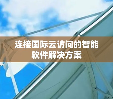 连接国际云访问的智能软件解决方案
