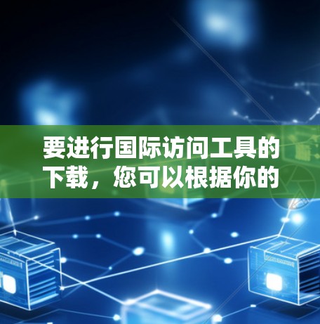 要进行国际访问工具的下载，您可以根据你的具体需求选择以下工具。这些工具适用于学术访问、演示、在线会议等场景