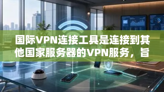 国际VPN连接工具是连接到其他国家服务器的VPN服务,旨在提供加密传输信息的网络环境。以下是几种常用的国际VPN工具及其特点 国际VPN连接工具是连接到其他国家服务器的VPN服务,旨在提供加密传输信息的网络环境。以下是几种常用的国际VPN工具及其特点