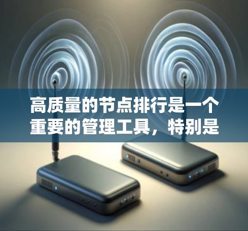 高质量的节点排行是一个重要的管理工具，特别是在项目管理、任务分配、评估和决策领域。节点排行通常需要考虑多个因素，以确保每个节点都能按照其价值和重要性来排序。以下是一些常见的节点排行系统和方法