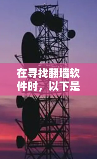 在寻找翻墙软件时,以下是一步步的解决方案