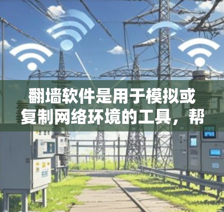 翻墙软件是用于模拟或复制网络环境的工具,帮助用户了解和测试网络连接。以下是一步一步的教程,帮助你学习使用翻墙软件进行网络线路切换 翻墙软件是用于模拟或复制网络环境的工具,帮助用户了解和测试网络连接。以下是一步一步的教程,帮助你学习使用翻墙软件进行网络线路切换