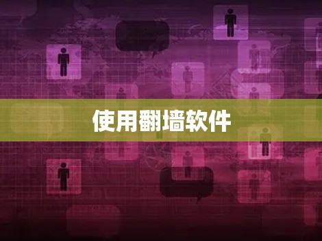 使用翻墙软件