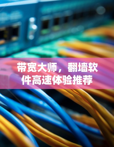 带宽大师，翻墙软件高速体验推荐