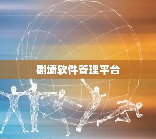 翻墙软件管理平台