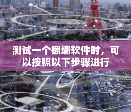 测试一个翻墙软件时，可以按照以下步骤进行