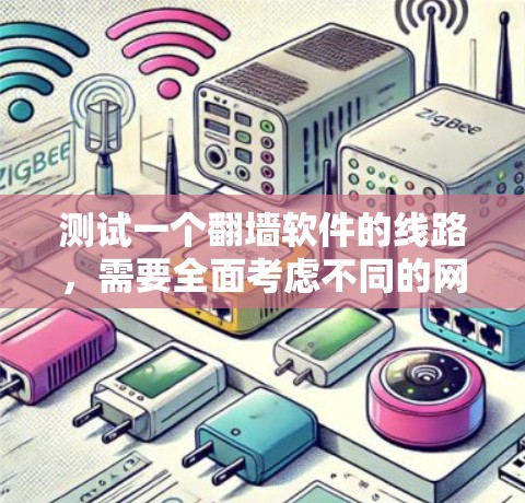 测试一个翻墙软件的线路,需要全面考虑不同的网络拓扑结构和各种网络协议。以下是一步步的解决方案