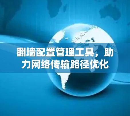 翻墙配置管理工具，助力网络传输路径优化