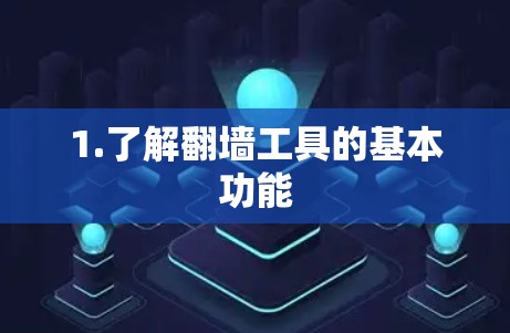 1.了解翻墙工具的基本功能