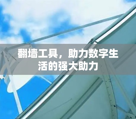 翻墙工具,助力数字生活的强大助力 翻墙工具,助力数字生活的强大助力