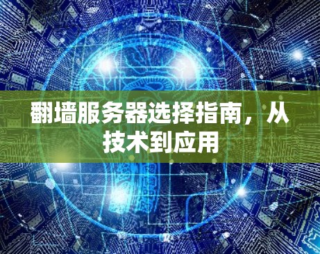 翻墙服务器选择指南，从技术到应用