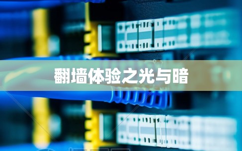 翻墙体验之光与暗