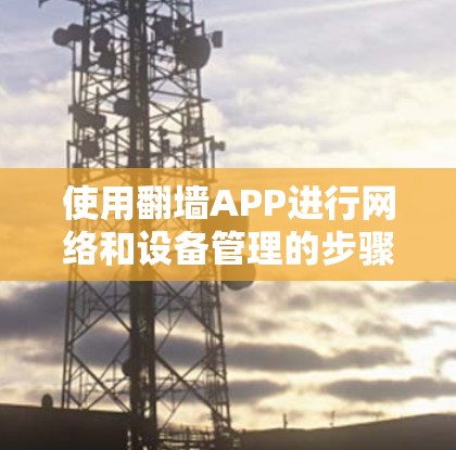 使用翻墙APP进行网络和设备管理的步骤如下