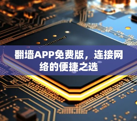 翻墙APP免费版,连接网络的便捷之选