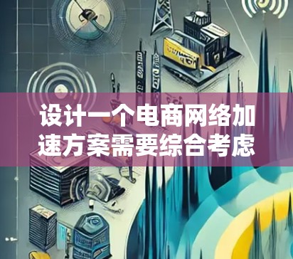 设计一个电商网络加速方案需要综合考虑多个方面,以确保电商网络高效、稳定并能够满足用户需求。以下是一个详细的网络加速方案框架,涵盖市场分析、产品设计、基础设施、技术应用、运营优化和监控与维护等方面 设计一个电商网络加速方案需要综合考虑多个方面,以确保电商网络高效、稳定并能够满足用户需求。以下是一个详细的网络加速方案框架,涵盖市场分析、产品设计、基础设施、技术应用、运营优化和监控与维护等方面