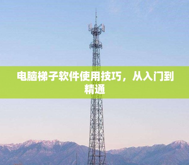 电脑梯子软件使用技巧,从入门到精通 电脑梯子软件使用技巧,从入门到精通