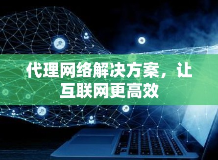 代理网络解决方案，让互联网更高效