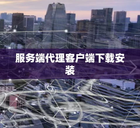 服务端代理客户端下载安装 服务端代理客户端下载安装