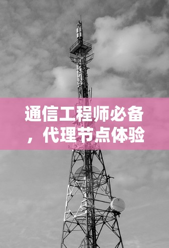 通信工程师必备，代理节点体验