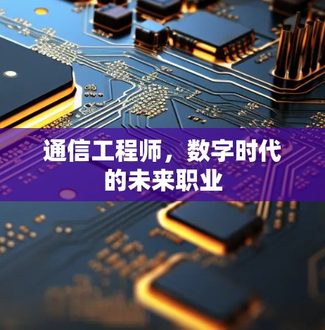 通信工程师,数字时代的未来职业 通信工程师,数字时代的未来职业