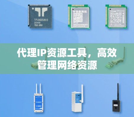 代理IP资源工具，高效管理网络资源
