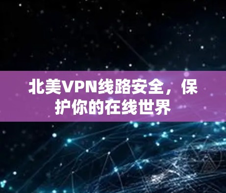 北美VPN线路安全,保护你的在线世界 北美VPN线路安全,保护你的在线世界