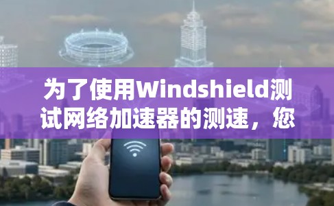 为了使用Windshield测试网络加速器的测速，您可以按照以下步骤进行操作