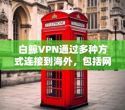 白鲸VPN通过多种方式连接到海外，包括网络、Wi-Fi、移动设备和VPN服务器。以下是使用步骤的详细指南